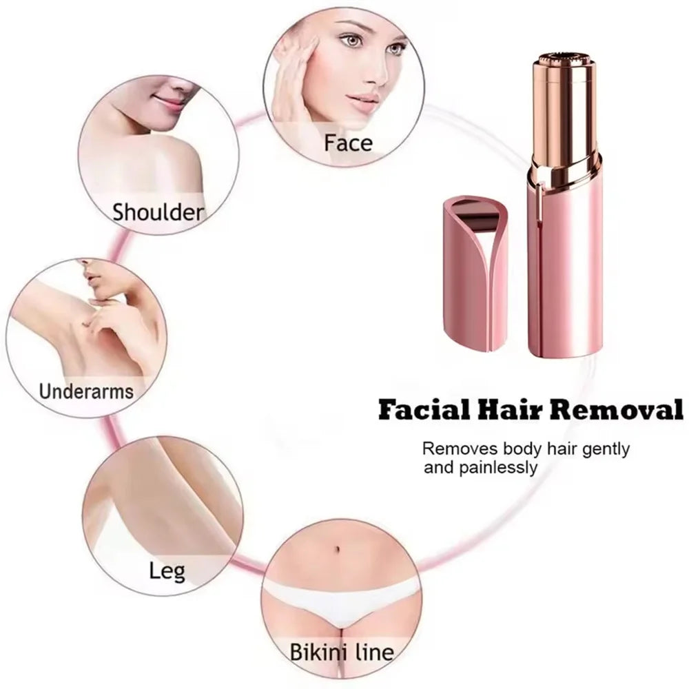 Removedor Facial USB Recargable – Edición Rose Gold